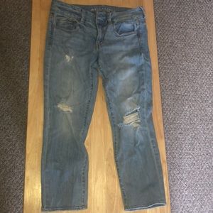 American Eagle Artist Crop Stretch Capris